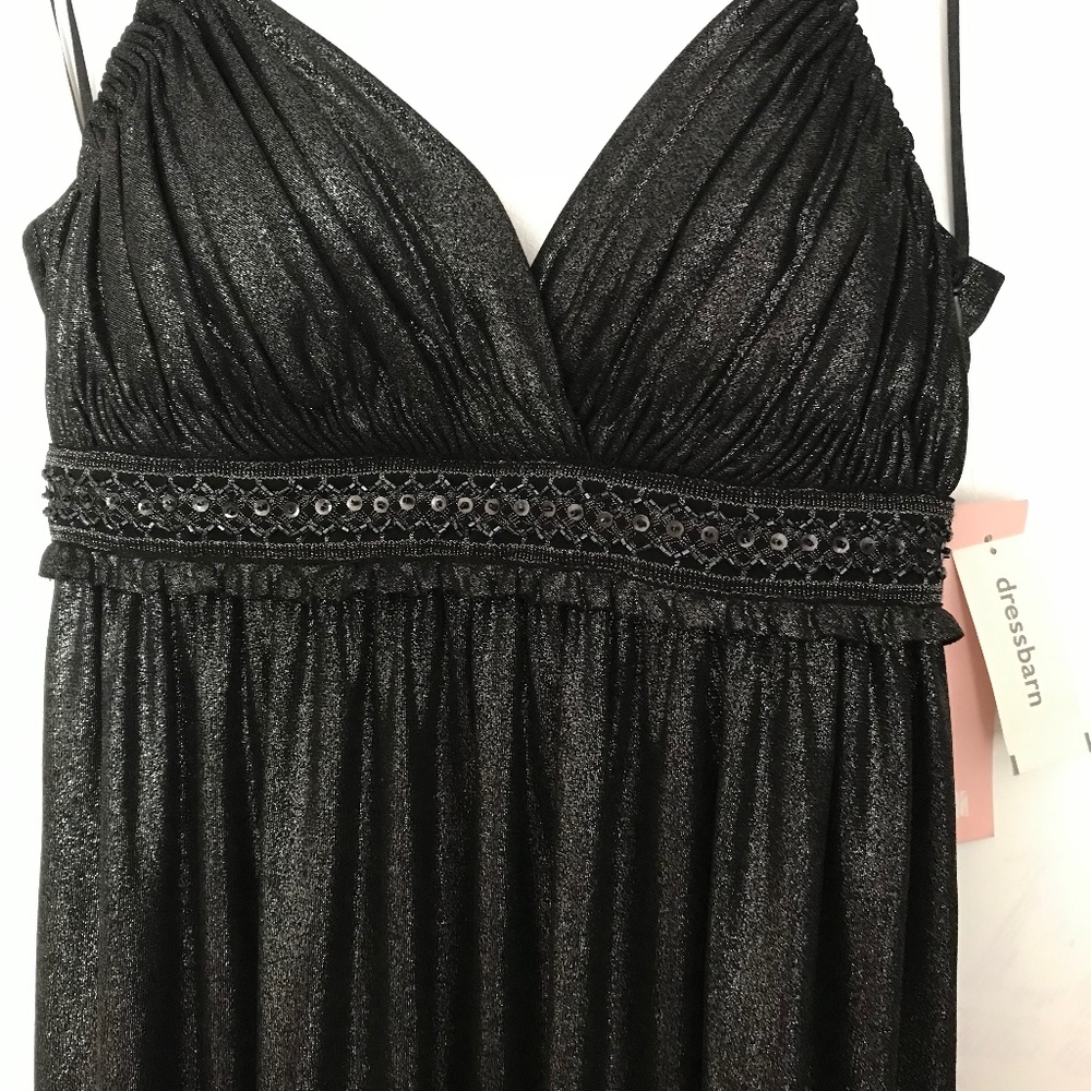 Black cocktail dress